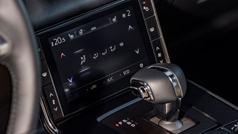 Mazda MX-30 touch controls and gearlever
