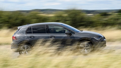 Volkswagen Golf (2024) side driving