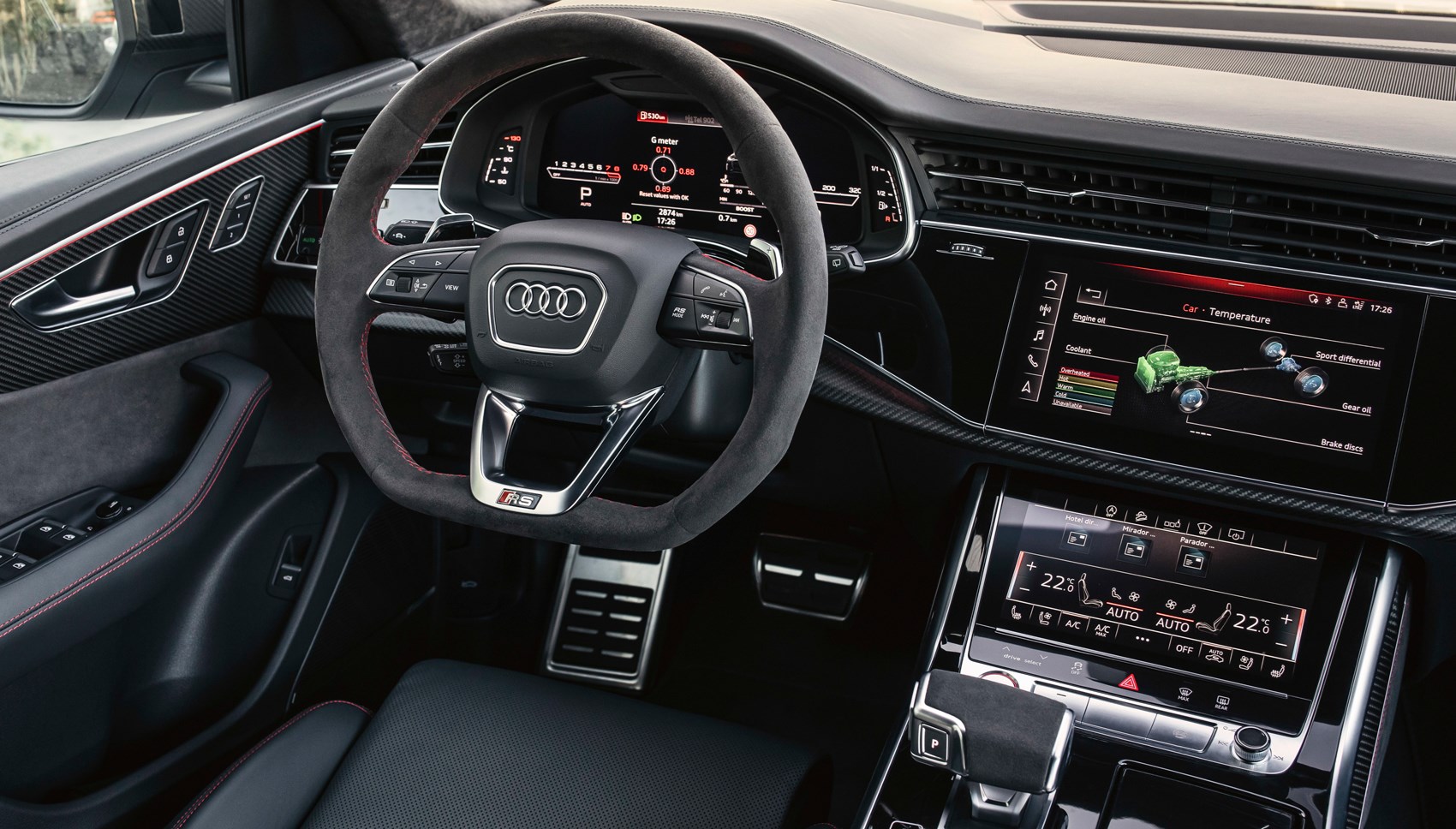 Audi RSQ8 interior