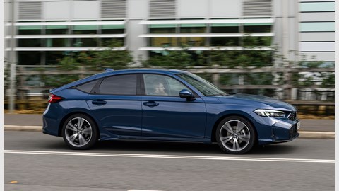 Honda Civic hybrid facelift (2025) review: the curse of the wallflower