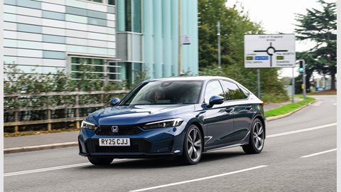 Honda Civic hybrid facelift (2025) review: the curse of the wallflower