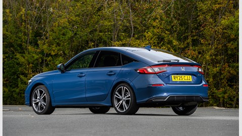 Honda Civic hybrid facelift (2025) review: the curse of the wallflower