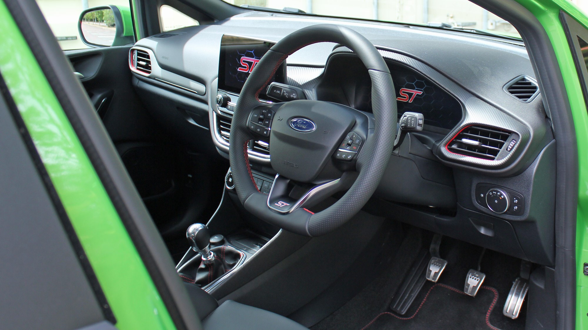 Ford Fiesta ST 2022 facelift five-door, interior, ST-3