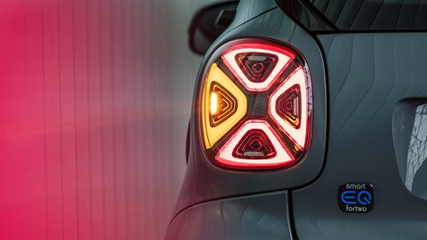 Smart Fortwo EQ rear lights 2020