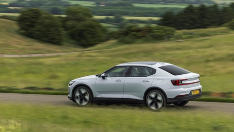 Polestar 2 rear driving