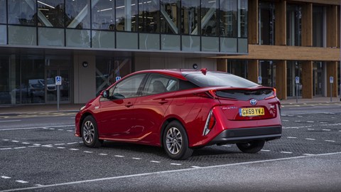 2020 Toyota Prius Plug-in, rear three quarter