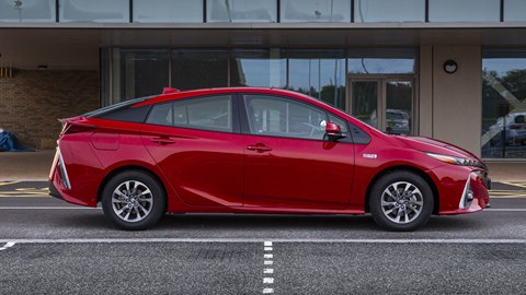 2020 Toyota Prius Plug-in, side profile