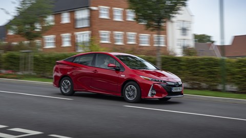 2020 Toyota Prius Plug-in, front cornering