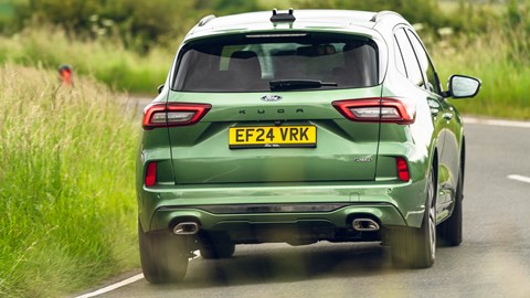 Ford Kuga rear cornering