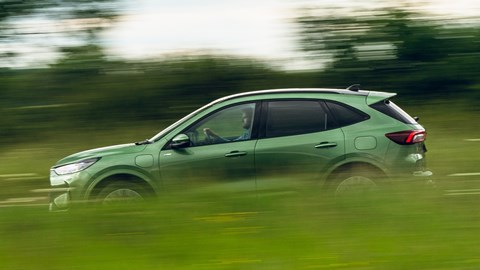 Ford Kuga profile driving