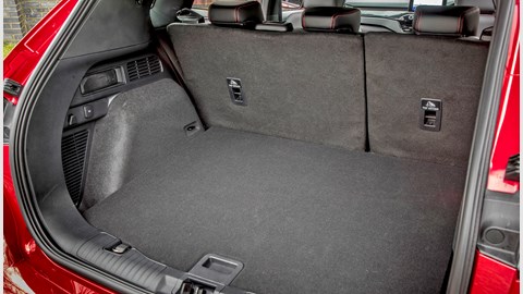 Lucid Red 2020 Ford Kuga ST-Line First Edition PHEV boot