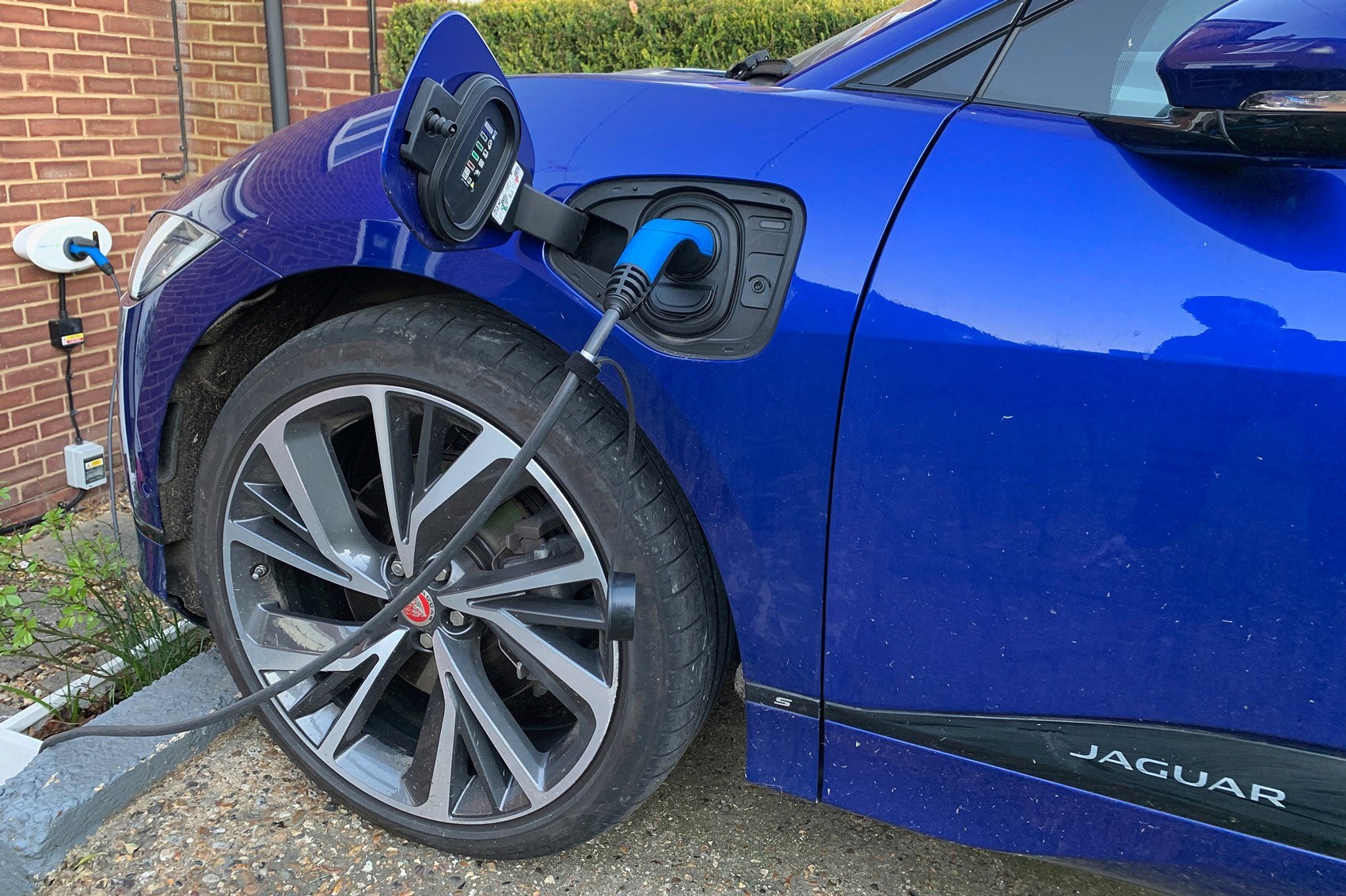 Jaguar i-Pace charging up: home charger