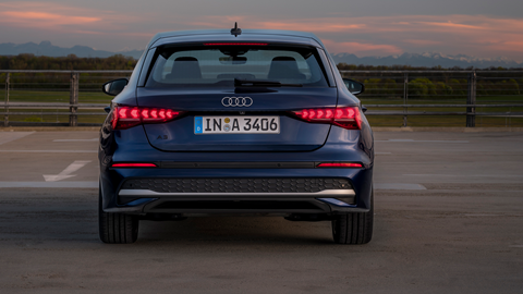Audi A3 (2024) rear static