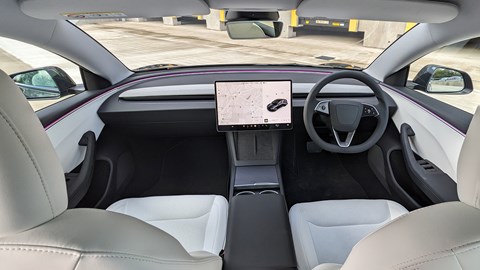 Tesla Model 3 (2025) review interior