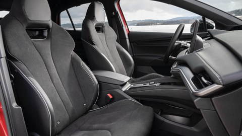Skoda Enyaq front interior