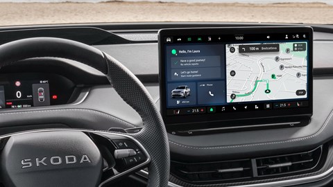 Skoda Enyaq infotainment