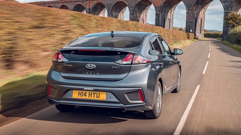 2020 Hyundai Ioniq Hybrid - rear tracking