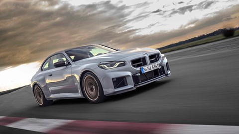 BMW M2 CS front three-quarter