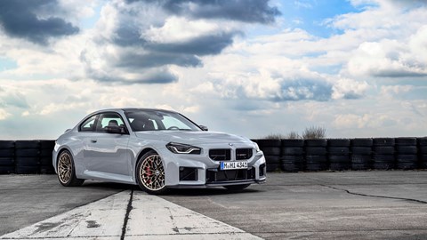 BMW M2 CS front three-quarter