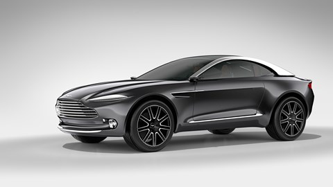 The Aston Martin DBX crossover is due in 2019