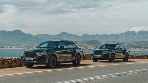 Bentley Bentayga prototype drive