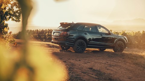 Bentley Bentayga prototype drive