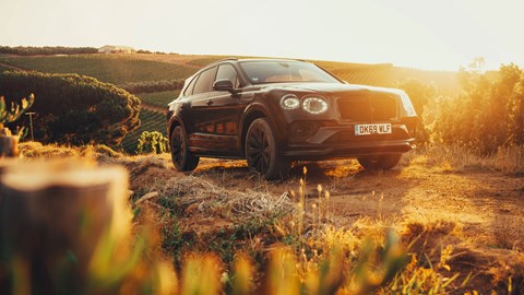 Bentley Bentayga prototype drive