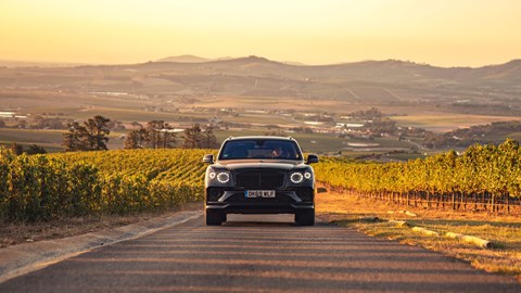 Bentley Bentayga prototype drive