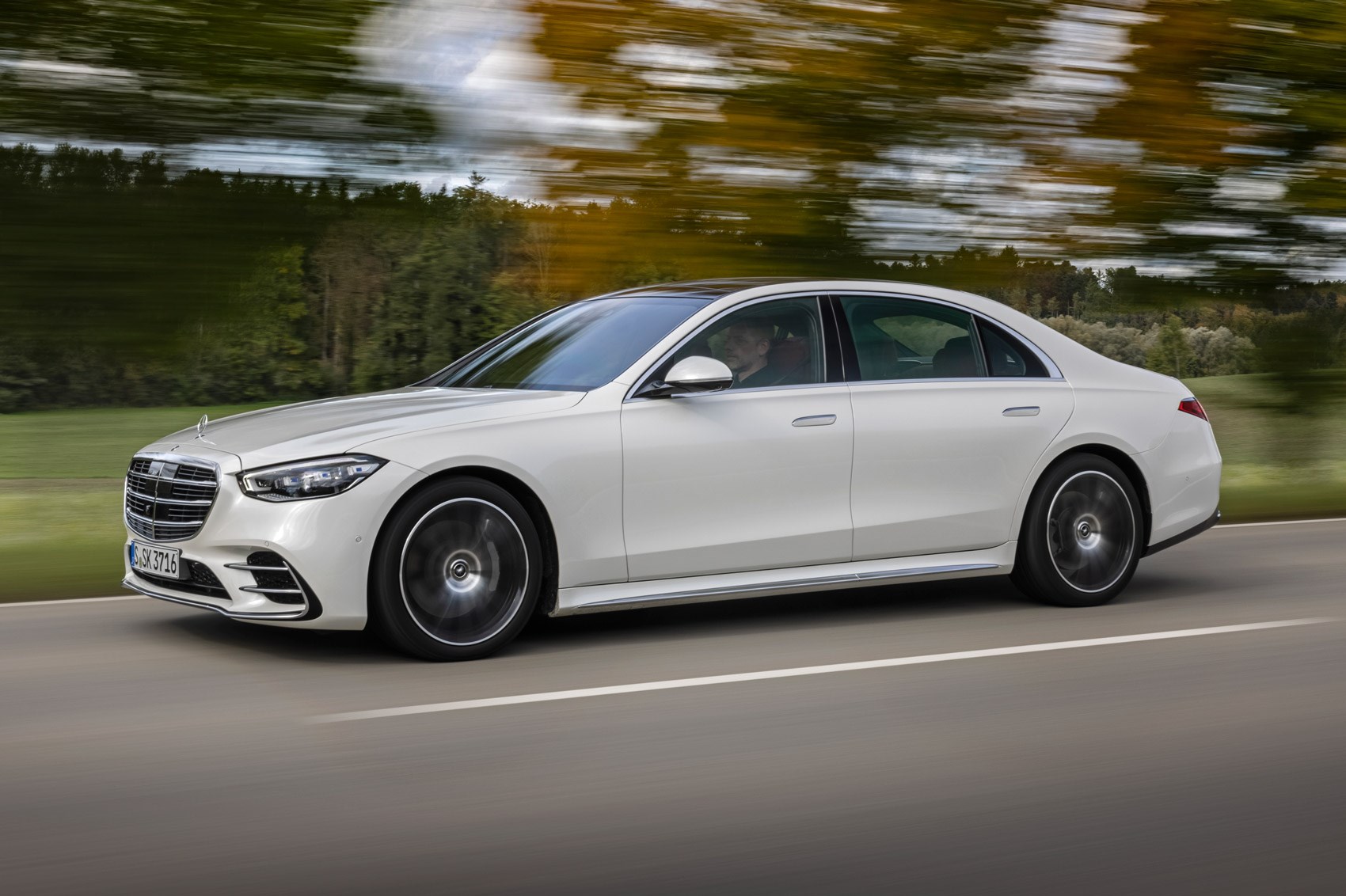 New electric store mercedes s class