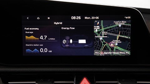 Kia Niro Hybrid - infotainment