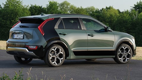 Kia Niro Hybrid - rear three quarter