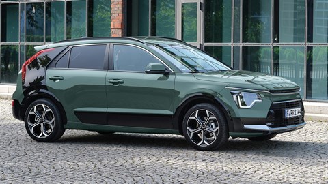 Kia Niro Hybrid - front three quarter