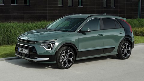 Kia Niro Hybrid - front three quarter