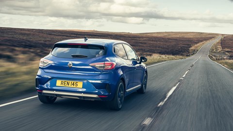 Renault Clio (2023) review: rear driving, British roads, blue paint
