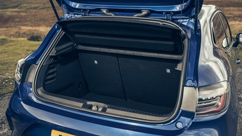 Renault Clio (2023) review: boot space, black upholstery