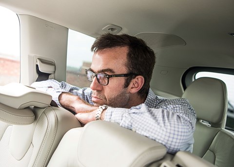 Adults may find third row of Volvo XC90 seatings a little cramped Kids'll be fine though