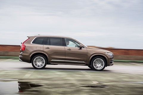 A WUV: the Volvo XC90 in waft mode