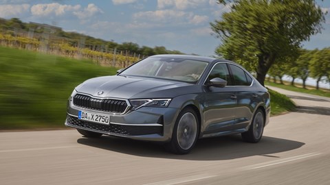 The newly facelifted 2024 Skoda Octavia