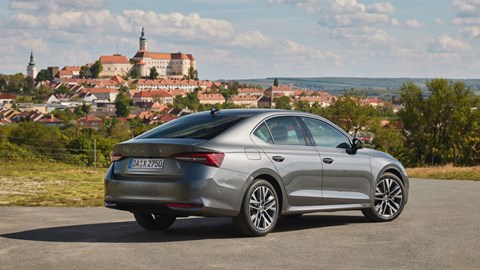2024 Skoda Octavia rear three quarters