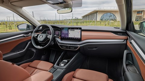 Skoda Octavia interior 2024