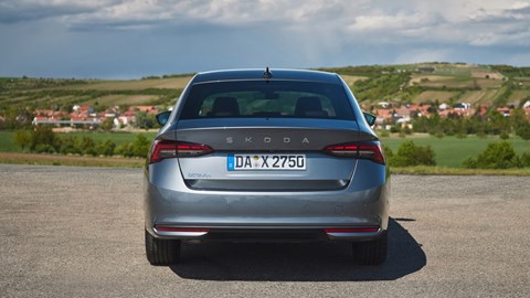 Skoda Octavia 2024, rear end