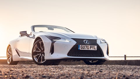 Lexus LC Convertible review: closer to the elements