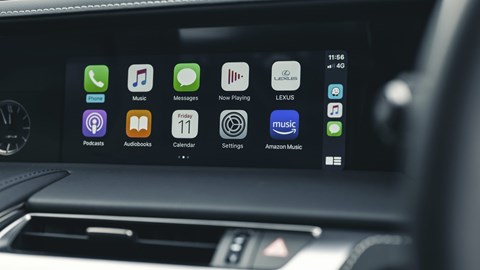 2020 Lexus LC Convertible - infotainment