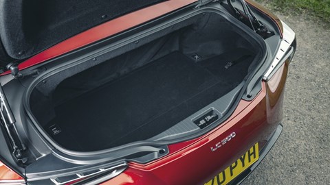 2020 Lexus LC Convertible - boot