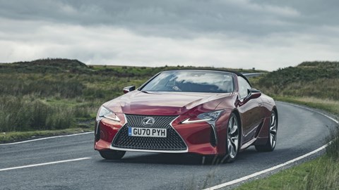 2020 Lexus LC Convertible - front cornering