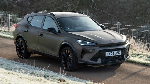 Cupra Formentor front driving