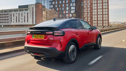 Citroen e-C4 (2025) rear driving