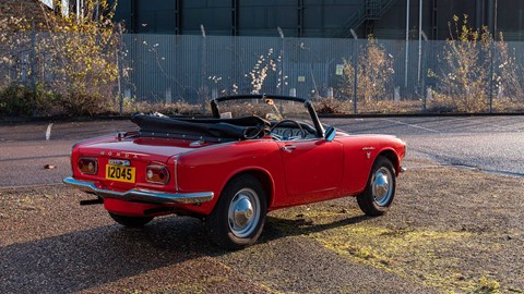 Honda S800 roadster cost £779 back in 1967
