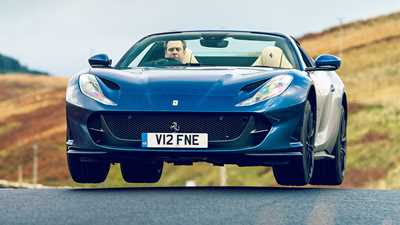 Ferrari 812 GTS (2021) review: drop-top V12 vs winter