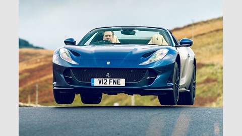 Ferrari 812 GTS (2021) review: drop-top V12 vs winter
